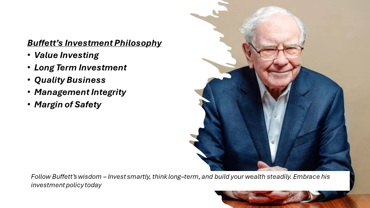 Invest like warren buffett